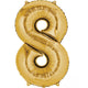 Numeral SuperShape Foil Balloon 86cm Each