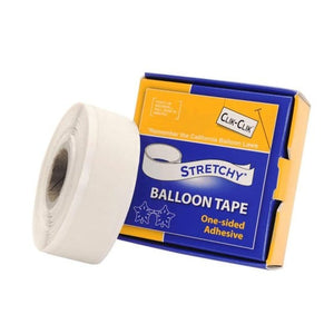 Balloon - Accessories - Sticks, HiFloats, Pumps Stretchy Balloon Tape 17mm x 7.6m Each