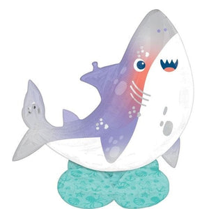 Balloon - Airwalkers & Bouquets Shark Party AirLoonz Balloon 137cm Each