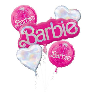 Balloon - Foil Barbie Bouquet 5pk