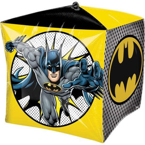 Balloon - Foil Batman UltraShape Cubez Foil Balloon 38cm x 38cm Each