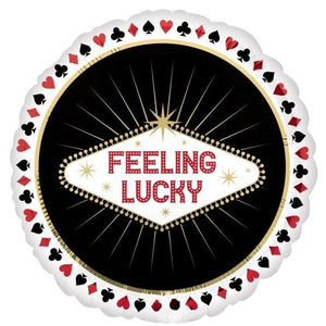 Balloon - Foil Feeling Lucky Foil Balloon 45cm Each