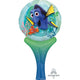 Balloon - Foil Finding Dory Inflate-A-Fun Foil Balloon 15cm x 30cm Each