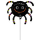 Balloon - Foil Smiley Spider Mini Shape Foil Balloon Each