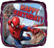 Balloon - Foil Spider-Man Happy Birthday Foil Balloon 45cm Each
