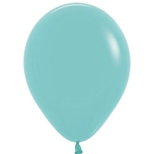 Balloon - Plain Latex Fashion Aquamarine Green Latex Balloons 30cm 50pk