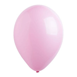 Balloon - Plain Latex Fashion Baby Pink Latex Balloons 30cm 200pk