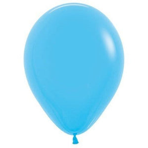 Balloon - Plain Latex Fashion Blue Latex Balloons 30cm 50pk