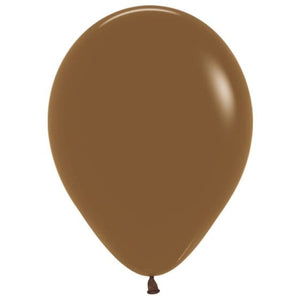 Balloon - Plain Latex Fashion Coffee Brown Latex Balloons 30cm 50pk