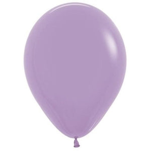 Balloon - Plain Latex Fashion Lilac Latex Balloons 30cm 50pk