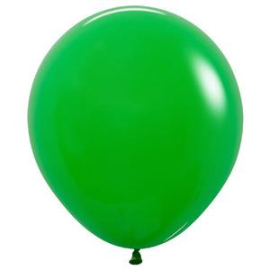 Balloon - Plain Latex Fashion Shamrock Green Latex Balloons 30cm 25pk