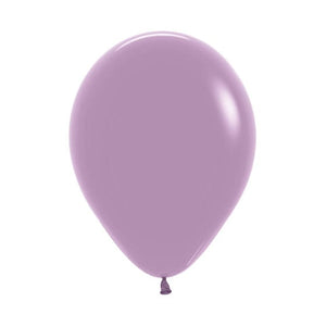 Balloon - Plain Latex Pastel Dusk Lavender Latex Balloons 30cm 25pk