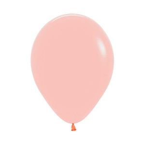 Balloon - Plain Latex Pastel Matte Melon Latex Balloons 30cm 25pk