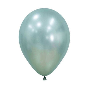 Balloon - Plain Latex Silk Cool Mint Latex Balloons 30cm 25pk