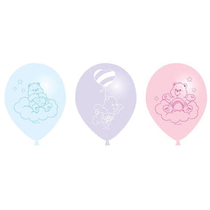 Balloon - Printed Latex Care Bears Latex Balloons 30cm 6pk