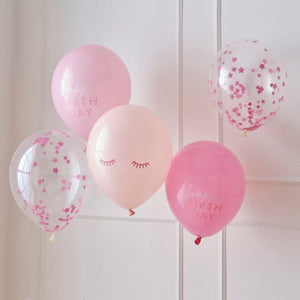 Balloon - Printed Latex Pamper Party Balloon Bundle 30cm 5pk