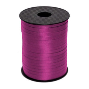 Balloon - Ribbons & Clips Fuchsia Balloon Ribbon 500m x 5mm Each