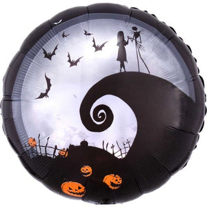 Balloon - Supershapes, Numbers & Letters Panoramic Nightmare Before Christmas Jumbo Shape Foil Balloon 71cm Each