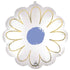 Satin Purple Daisy SuperShape Foil Balloon 53cm x 53cm Each