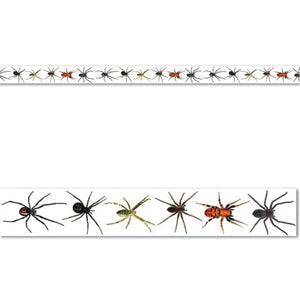 Decorations - Backdrop & Scene Setters Spiders Party Tape 6m Each