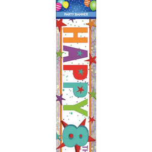 Decorations - Banners, Flags & Streamers Happy 8th Birthday Banner Each