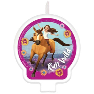 Decorations - Cake Decorations - Candles Spirit Riding Free Candle 6cm Each
