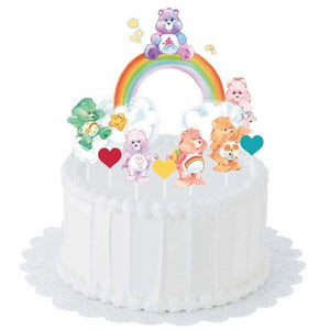 Decorations - Cake Decorations - Toppers & Banners Care Bears Cake Topper Picks 12pk