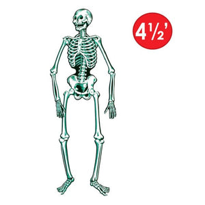 Decorations - Cutouts Cardstock Skeleton 140cm Each