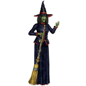 Decorations - Cutouts Cardstock Witch 189cm Each