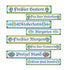 Oktoberfest Sign Cardboard Cutouts 4pk