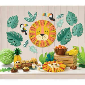 Decorations - Decorating Kit Get Wild Jungle Wall Decorating Kit