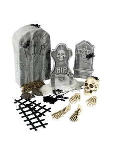 Decorations - Props 24 Piece Graveyard Collection