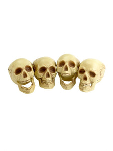 Decorations - Props Skull Heads 16cm 4pcs