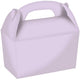 Games & Favors - Favor Boxes, Treat & Loot Bags Lavender Gable Boxes FSC 15cm x 17.5cm x 10cm 4pk