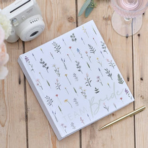 Games & Favors - Favors, Activity Kit & Stickers Bridal Bloom Photo Album 20.5cm x 22cm Each