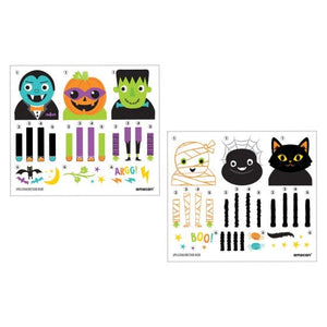 Games & Favors - Favors, Activity Kit & Stickers Halloween Hand Tattoos 12pk