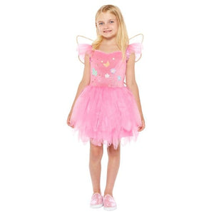 Girls Costume Pink Fairy Girls Costume