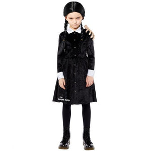 Girls Costume The Addams Family Wednesday Girls Costume