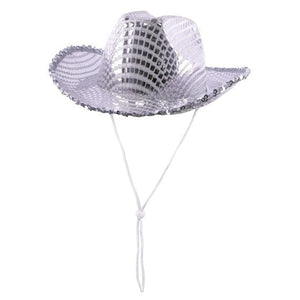 Hats & Headwear - Hats & Helmets Mirror Sequins Cowboy Hat