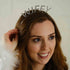 She's Tying the Knot Wifey Headband 12cm x 13cm Each