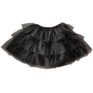 Hosiery & Tutus - Tutus & Skirts Fancy Dress Black & Gold Sparkle Tutu 3-5 Years