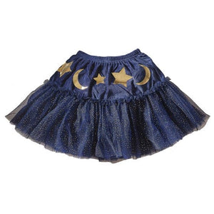 Hosiery & Tutus - Tutus & Skirts Fancy Dress Navy Velvet Sparkle Kids Wizard Tutu 3-5 Years