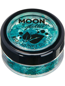 Make Up & Prosthetics - Horror Make Up Bio Chunky Glitter Turquoise 3g Each