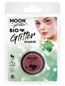 Make Up & Prosthetics - Horror Make Up Bio Glitter Shakers Pink Clamshell 5g Each