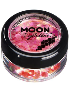 Make Up & Prosthetics - Horror Make Up Cherry Iridescent Chunky Glitter 3g Each