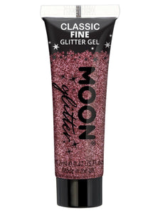 Make Up & Prosthetics - Horror Make Up Classic Fine Glitter Gel Pink 12ml Each