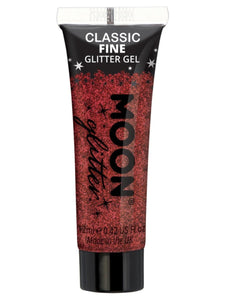 Make Up & Prosthetics - Horror Make Up Classic Fine Glitter Gel Red 12ml Each