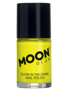 Make Up & Prosthetics - Horror Make Up Glow in the Dark Nail Polish Yellow 14ml Each