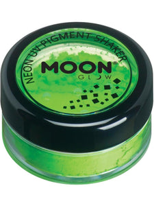 Make Up & Prosthetics - Horror Make Up Intense Neon UV Pigment Shakers Green 5g Each