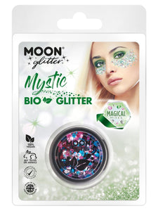 Make Up & Prosthetics - Horror Make Up Mystic Bio Chunky Glitter Celebration Clamshell 3g Each